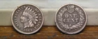 1863 INDIAN HEAD COPPER NICKEL CENT PENNY US COIN