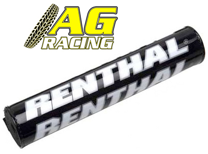 Renthal Supercross Bar Pad 10 pulgadas/254 mm Negro Motocross Enduro Bicicletas Todoterreno - Imagen 1 de 1
