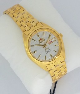 orient automatic gold watch