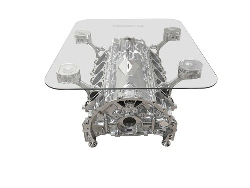 Aston Martin V8 Vantage Engine Block Coffee Table - Picture 4 of 12