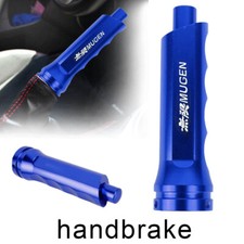 Universal Jdm Mugen Blue Aluminum Car Handle Hand Brake Sleeve Cover Universal Jdm Mugen Blue Aluminum Car Handle Hand Brake Sleeve Cover