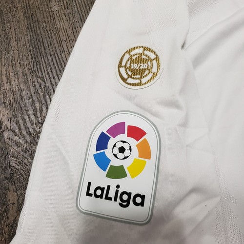 2021 Adidas Real Madrid Home Soccer Jersey Eden Hazard Men XL Belgium Spain - Picture 7 of 7