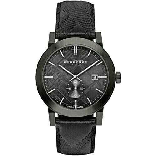 Brand New Burberry BU9906 The City Embossed Checker 42mm Brand New Burberry BU9906 The City Embossed Checker 42mm