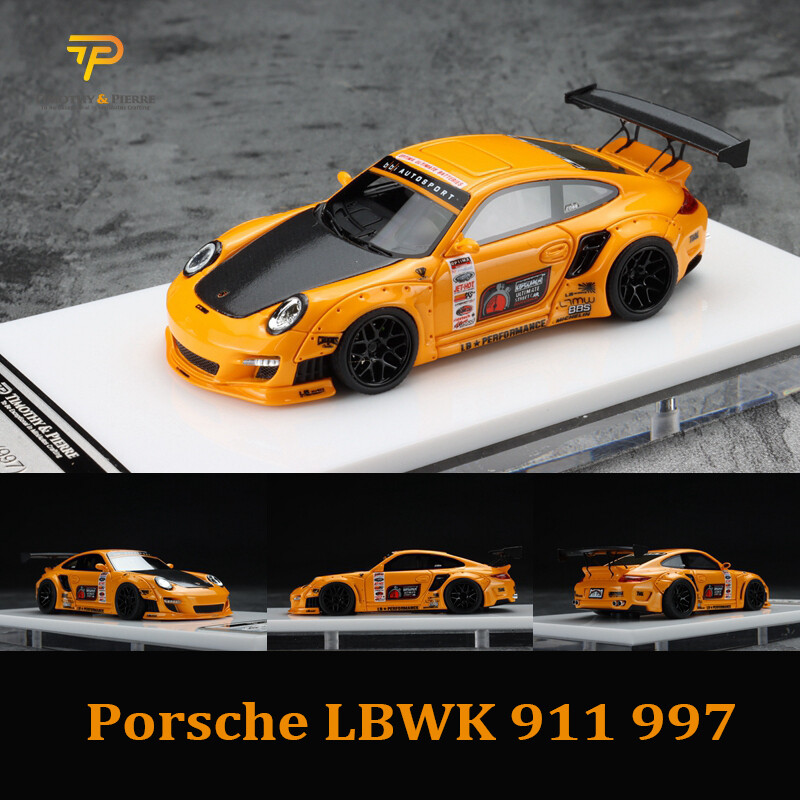 TP 1:64 Porsche LBWK 911 997 Coupe Limited Resin Car Model