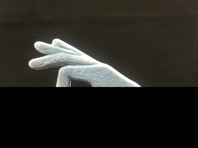 The Circle Game / Ok Sign Keyring : Grey