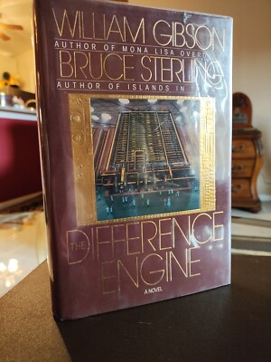 The Difference Engine, William Gibson Bruce Sterling. Like New 1st Ed 1st Print