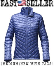The North Face Women's Thermoball Insulated Puffer Jacket, Amparo Blue, Medium