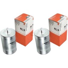 2x MAHLE / KNECHT Kraftstofffilter KL 9 Fuel Filter