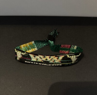 Wacken World Wide Armband neu grün