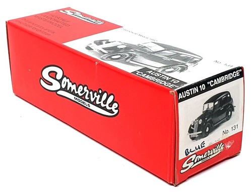 Somerville Models 1/43 Scale 131 - 1936 Austin 10 Cambridge - Blue - Picture 5 of 5