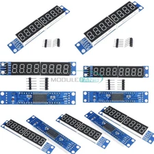 10PCS Red LED Dot Matrix 8-Digit MAX7219 Digital Tube Display Module For Arduino