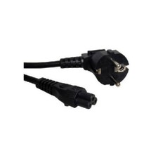 EU 3 PRONG CLOVER LEAF LAPTOP POWER LEAD CORD / CABLE for Laptop Adapter 2 pin