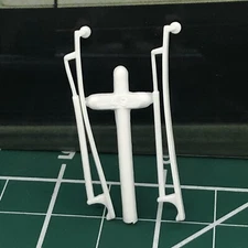 1:25 MPC Pro Stock Street Drag Race Gasser WHEELIE BARS FOB LBR Model Parts