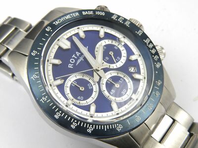 Rotary Gent's GB00643/05 Chrono Sports Watch - 50m