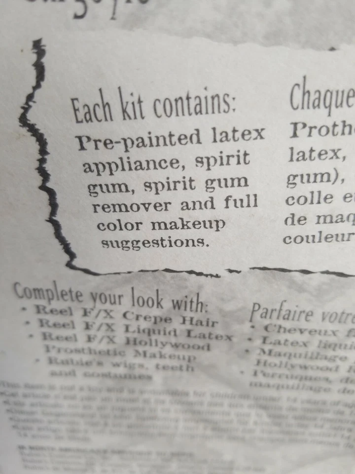 Carrete calavera ardiente f/x maquillaje aparato látex 50% de descuento Foto 2 de 2