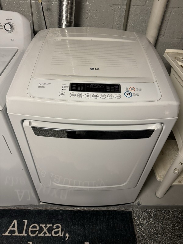 LG DLG1102W 7.3 cu. ft. Ultra Large Capacity Top Load Dryer (Gas)