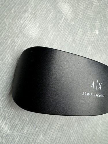 Armani Exchange A/X Sunglasses Eyeglass Hard Shell Case Holder Carrier Black - Picture 3 of 10