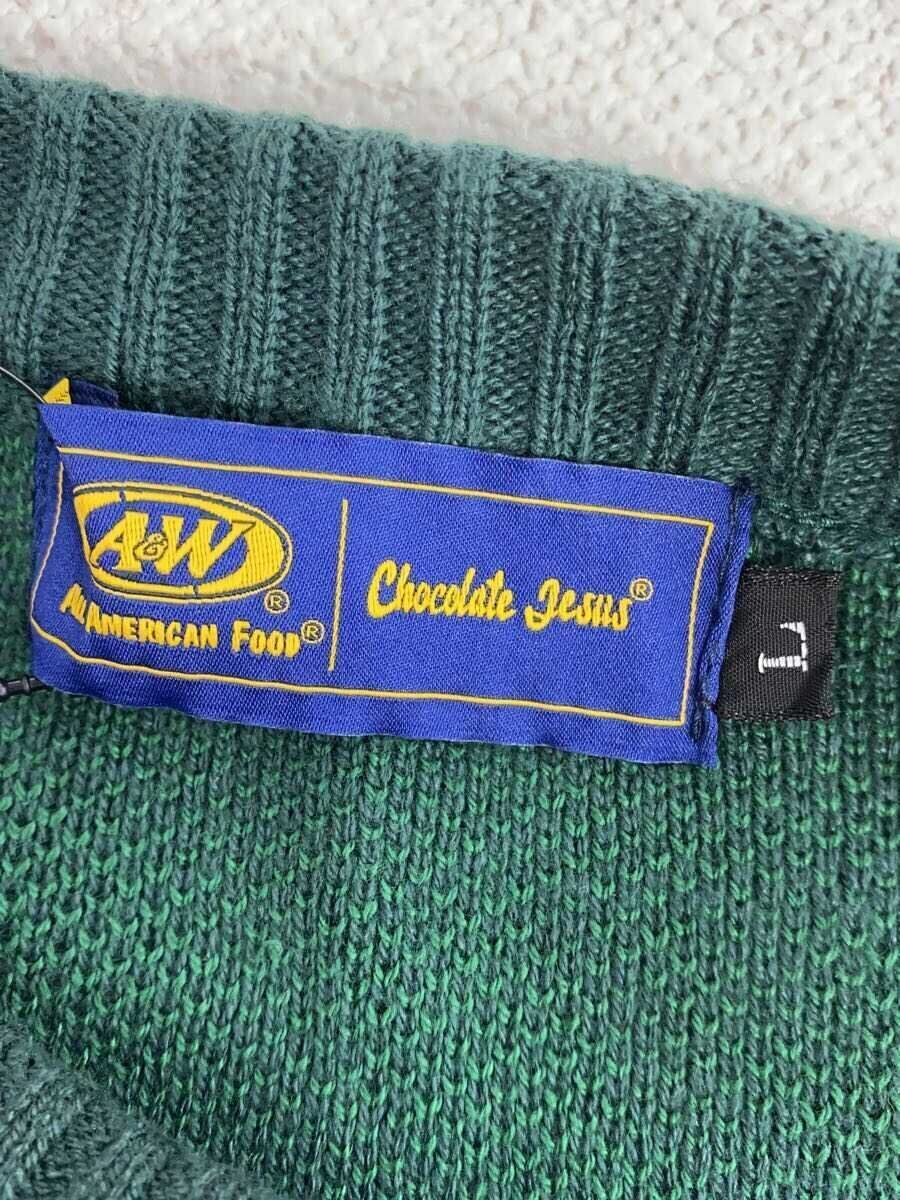 A&W×Chocolate Jesas Knit Sweater（A&W Chocolate Jesus AWCJ
