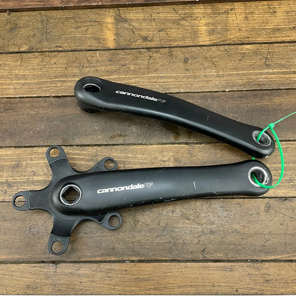 Juego de bielas Coda vintage 175 mm bielas Cannondale Triple 94 58 años 90 MTB negro Foto 3 de 4