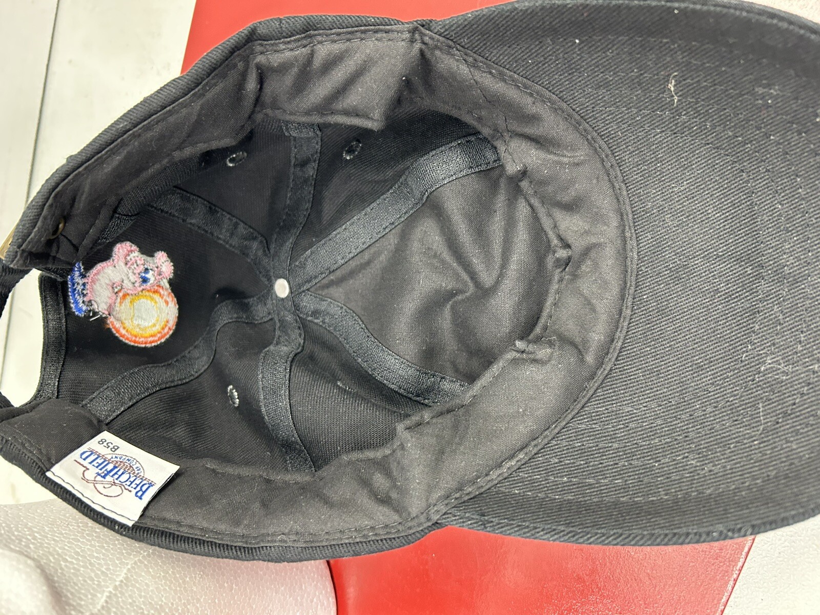 BEECHFIELD B58 Baseball Cap Hat Black Adjustable … - image 7