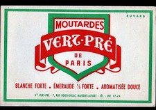 MAISONS-ALFORT (94) BUVARD MOUTARDE "VERT-PRE"
