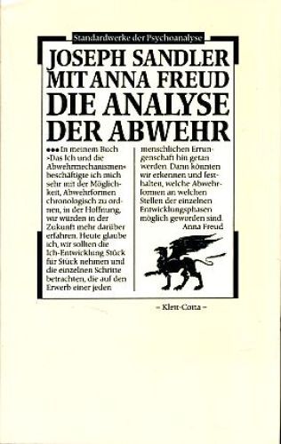 Die Analyse der Abwehr. Aus d. Engl. übers. von Horst Vogel. Sandler, Jo 1220899 - Sandler, Joseph und Anna Freud
