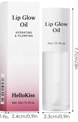 HelloKiss Lip Glow Oil Hydrating & Plumping In 07 3ml