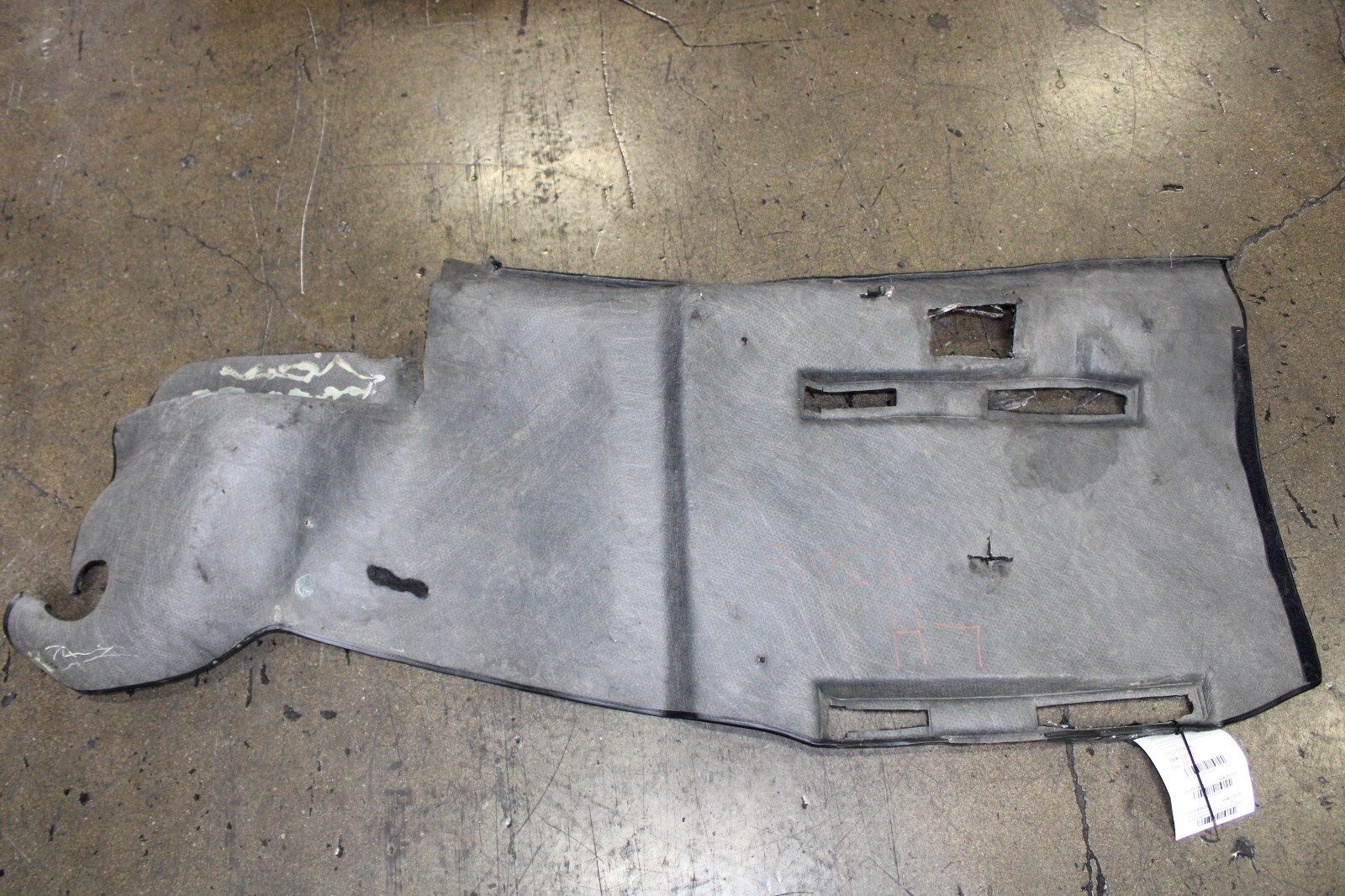 Ferrari 575, LH, Left, Front Carpet, Black, Used, P/N 66082694