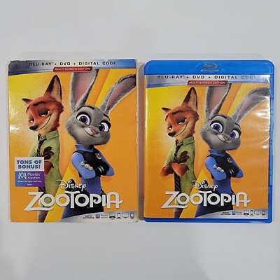 Zootopia (Blu-ray, 2016) 786936850345| eBay