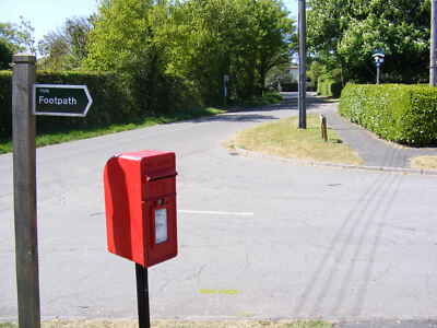Photo 12x8 St.Peters Close & St.Peters Close Postbox Charsfield 2 c2011