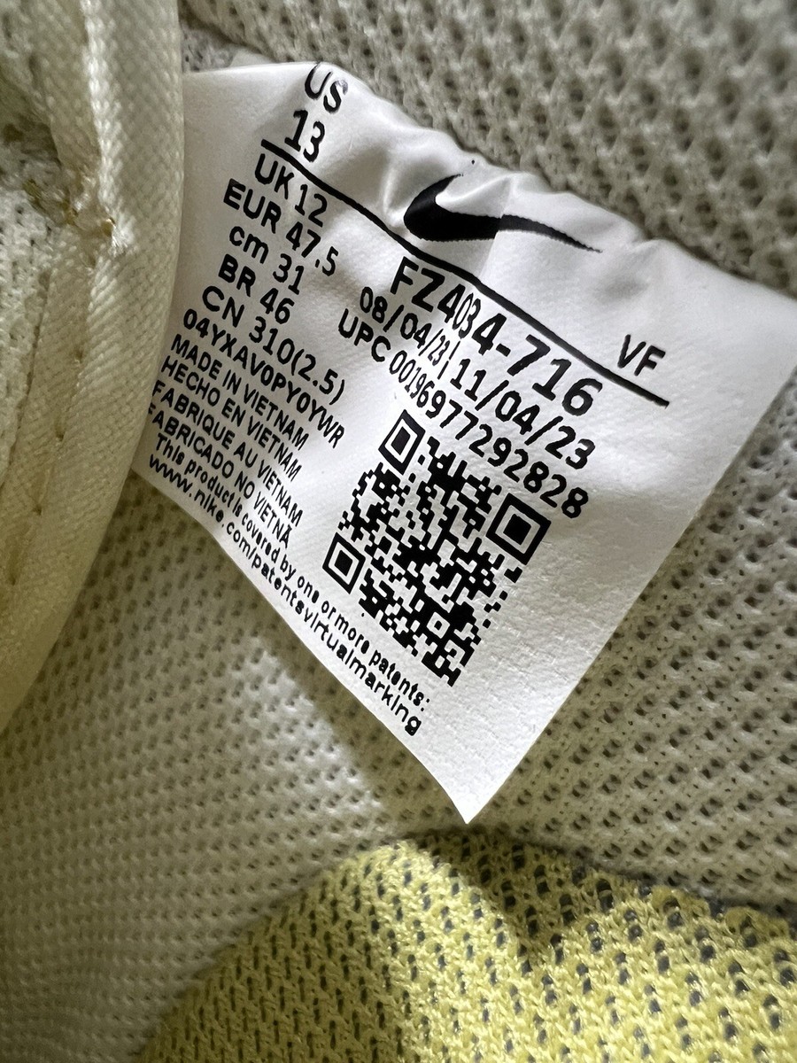 Nike Air Force 1 One Low 07 Bronzine Saturn Gold Mens Size 13