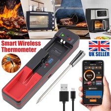 UK Bluetooth Wireless Meat Thermometer Stove Meat Oven Smoker Grill Cooking Tool