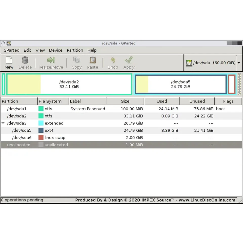 GParted Partition Master Manager NEWEST 2023 Edition - Windows Mac Linux Live CD - Image 2 of 4