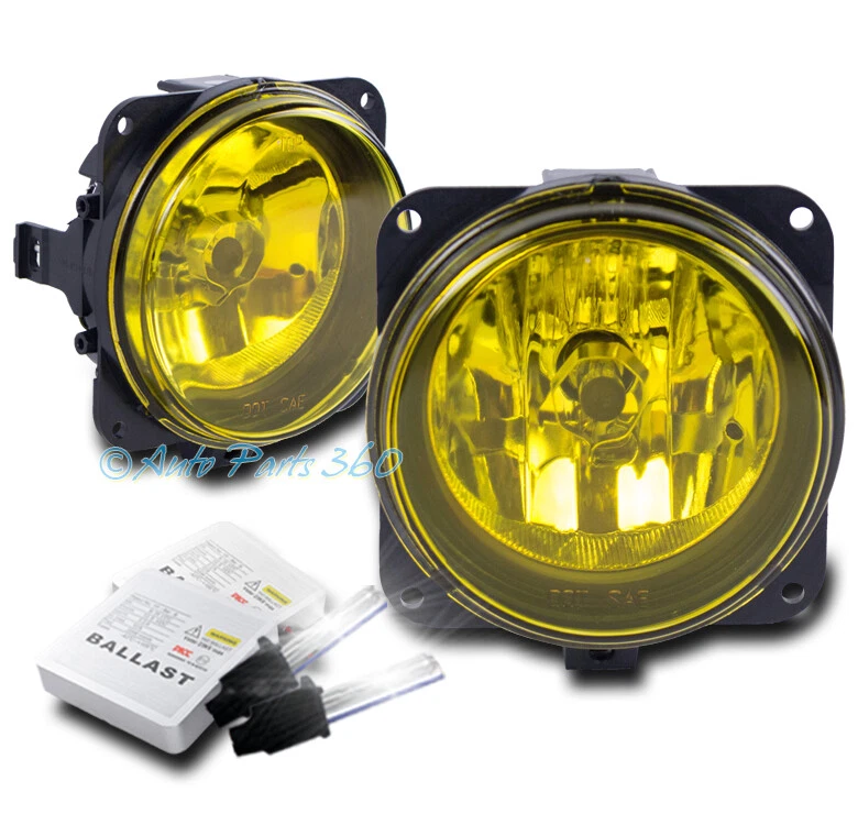 00 05 FOCUS SVT 03 07 MUSTANG COBRA ESCAPE LS BUMPER YELLOW FOG