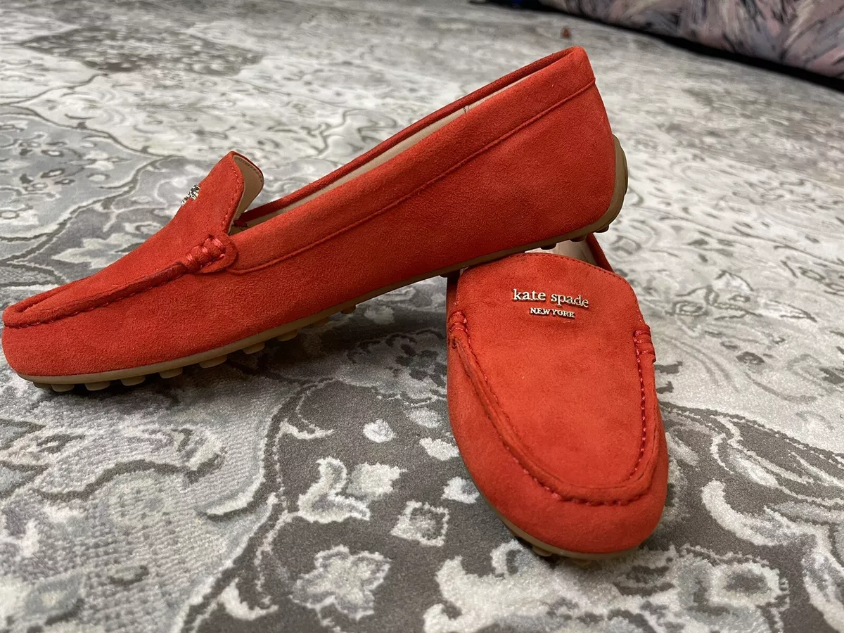 Kate spade suede loafers clearance