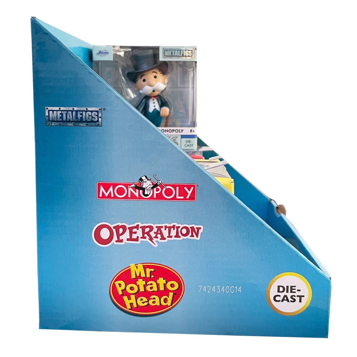Monopoly - Operation - Mr. & Mrs. Potato Head - MetalFigs Figures
