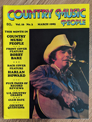 Country Music People magazine March 1985 Bobby Bare Harlan Howard The Kendalls