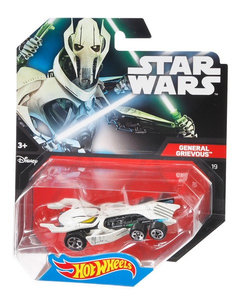 Hot Wheels Star Wars Character Car, General Grievous-image