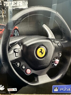 THRUSTMASTER T80 Ferrari 488 GTB Edition  Kompatibel Lenkrad+Pedal