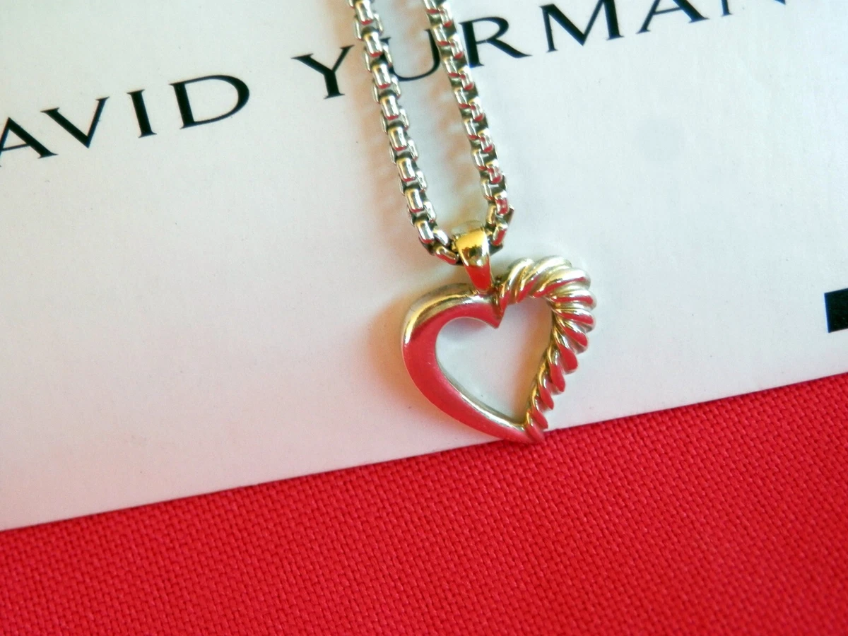 David yurman sale red heart necklace