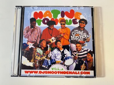 100% OFFICIAL! Native Tongues We Grew Up On Hip Hop PT.5 OLD SCHOOL MIXTAPE CD