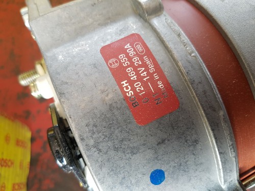 ALTERNATORE per Porsche 924 968 coupè bosch 0120469559 14V 29/90A 94460310900 - Foto 9 di 10