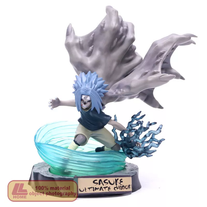 Anime Naruto Shippuden Uchiha Sasuke Chidori PVC Action Figure Collect  Figurine