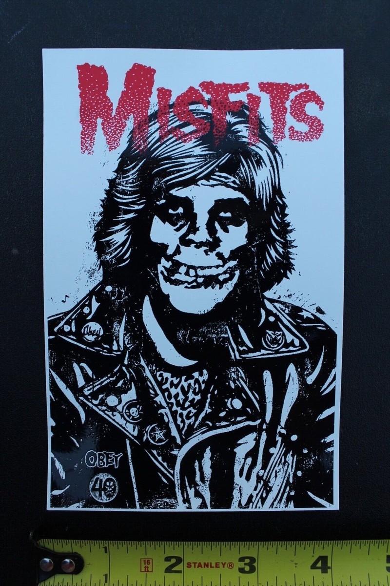 OBEY Misfits Punk Rock Glen Danzig Andre Giant OG Vintage
