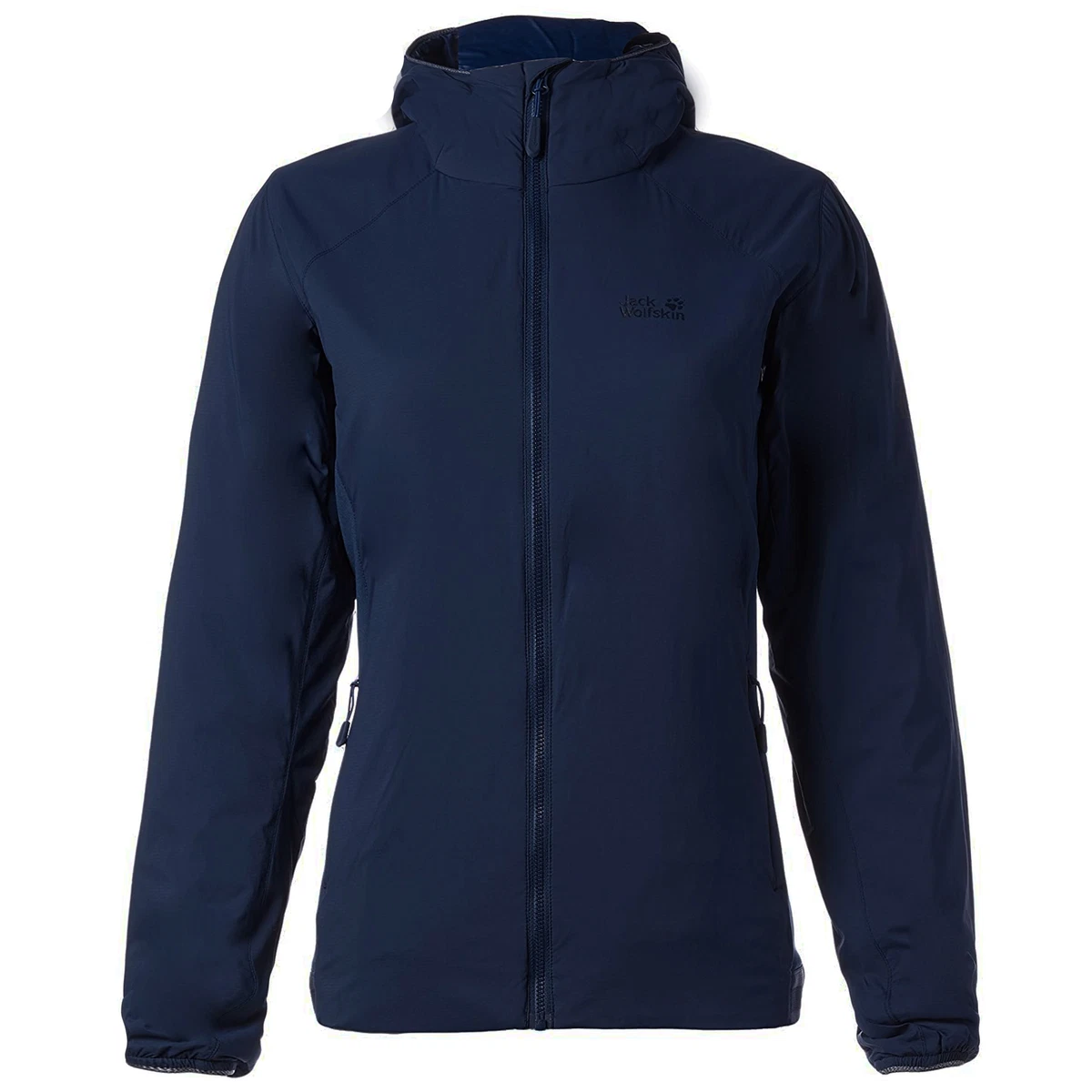 Jack Wolfskin Womens Opouri Peak Jacket Hooded Windbreaker 1204591 1910