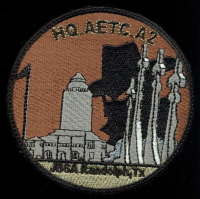 USAF HQ AETC A2 Joint Base San Antonio Randolph Patch KP-9 | eBay