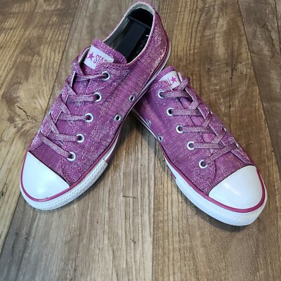 girls pink glitter converse