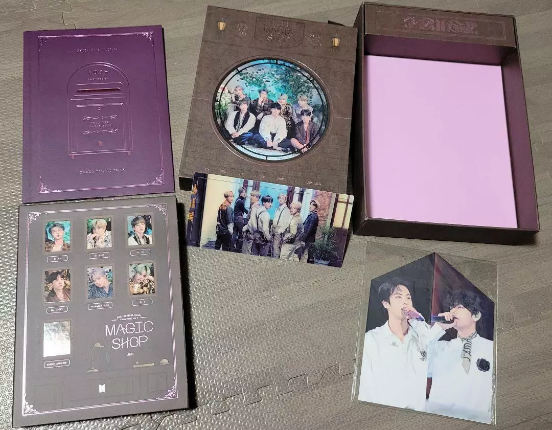 BTS JAPAN OFFICIAL FANMEETING VOL.5 MAGIC SHOP Blu-ray Limited Edition Used  JPN