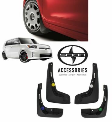 Scion XB Genuine Factory 4 Piece Mudguard Set fits 2011-2013 PT769-52001