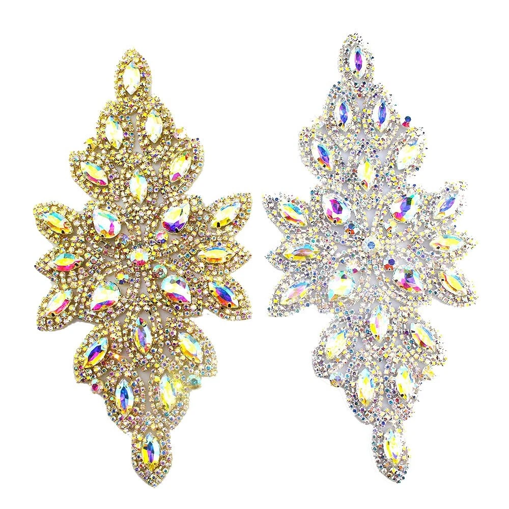 Flower Beaded Sewing Trims